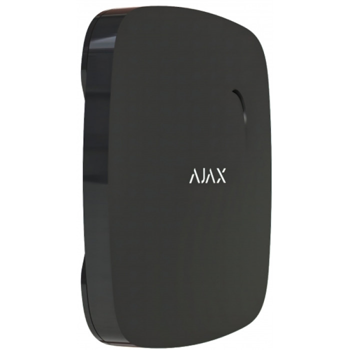 Датчик диму і чадного газу Ajax FireProtect Plus, Jeweler, бездротовий, чорний