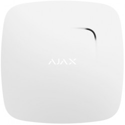 Датчик диму і чадного газу Ajax FireProtect Plus, Jeweler, бездротовий, білий