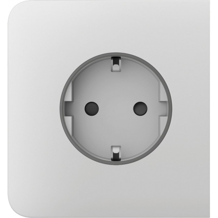 Бічна панель для вбудованої розетки Ajax SideCover for Outlet Basic, білий