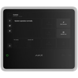 Інтелектуальна пожежна централь Ajax EN54 Fire Hub white, gsm, ethernet, jeweller, EN54, бездротова, білий