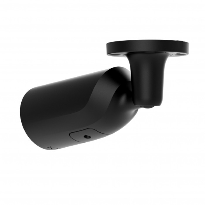 IP-Камера дротова Ajax BulletCam HL black, 8мп, 4мм, гібридне підсвічування IR 50м, білий Led 50м, Poe, True WDR, IP 65,  аудіо, кут огляду 75° до 85°, вулична, чорна