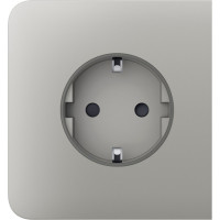 Бічна панель для вбудованої розетки Ajax SideCover for Outlet Basic, oyster
