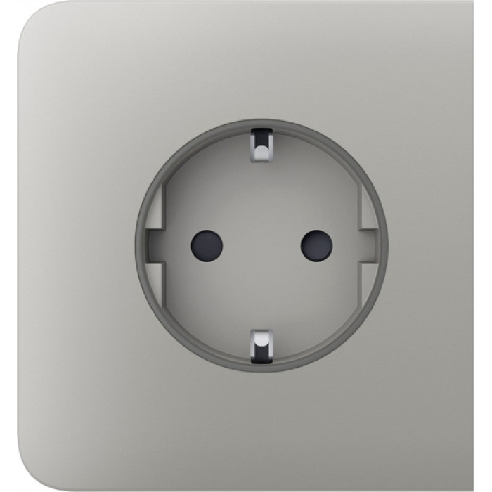 Бічна панель для вбудованої розетки Ajax SideCover for Outlet Basic, oyster