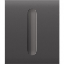 Кнопка центральна для одноклавішного вимикача димера Ajax CenterButton Dimmer 1-gang 2-way for LightSwitch, Jeweler, бездротовий, grey