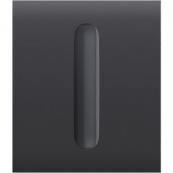 Кнопка центральна для одноклавішного вимикача димера Ajax CenterButton Dimmer 1-gang 2-way for LightSwitch, Jeweler, бездротовий, graphite