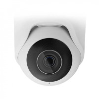 IP-Камера дротова Ajax TurretCam, 5мп, 4мм, Poe, True WDR, IP 65, ІЧ 35м, аудіо, кут огляду 75°до 85°, купольна, біла