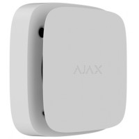 Датчик диму та температури Ajax FireProtect 2 RB Heat Smoke Jeweler, змінна батарея, бездротовий, білий