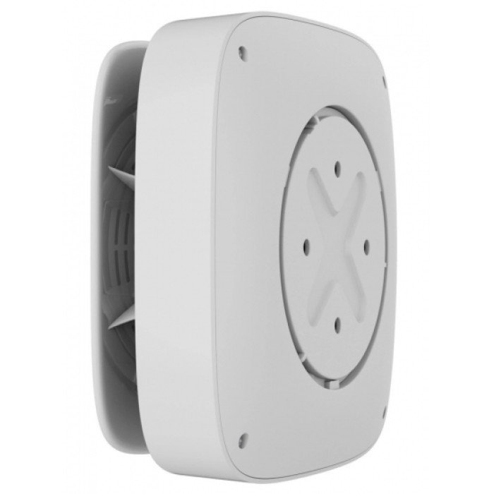 Датчик диму та температури Ajax FireProtect 2 RB Heat Smoke Jeweler, змінна батарея, бездротовий, білий