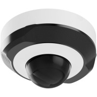 IP-Камера дротова Ajax DomeCam Mini, 5мп, 4мм, Poe, True WDR, IP 65, ІЧ 30м, аудіо, кут огляду 75°до 85°, міні купольна, біла
