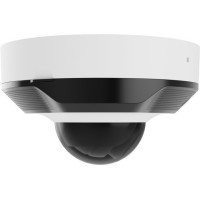IP-Камера дротова Ajax DomeCam Mini, 5мп, 4мм, Poe, True WDR, IP 65, ІЧ 30м, аудіо, кут огляду 75°до 85°, міні купольна, біла