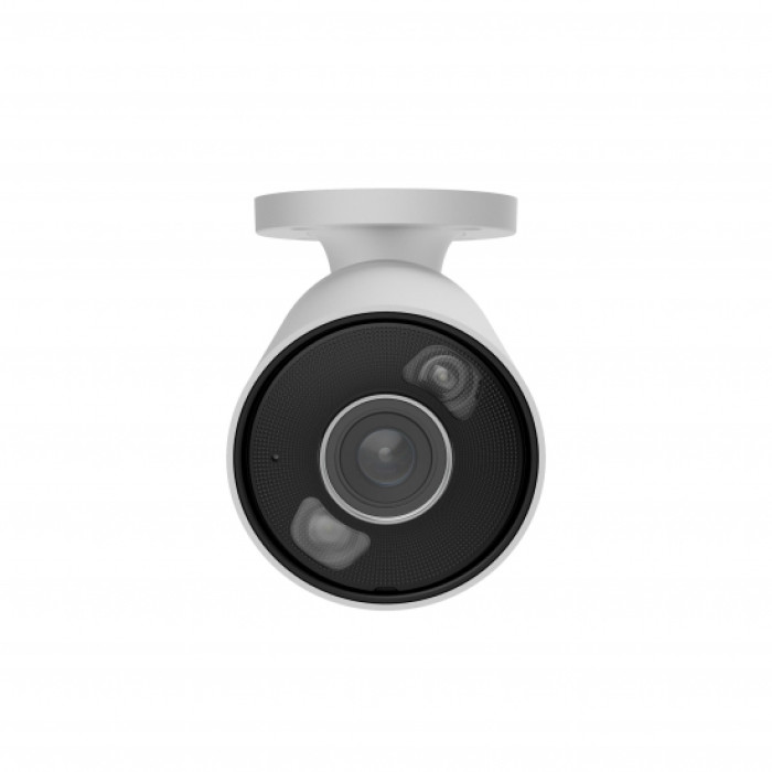 IP-Камера дротова Ajax BulletCam HL white, 5мп, 2.8мм, гібридне підсвічування IR 50м, білий Led 50м, Poe, True WDR, IP 65,  аудіо, кут огляду 100° до 110°, вулична, біла