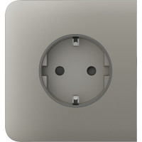 Бічна панель для вбудованої розетки Ajax SideCover for Outlet Basic, olive