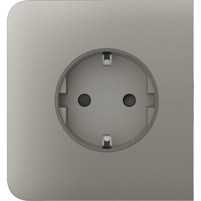 Бічна панель для вбудованої розетки Ajax SideCover for Outlet Basic, olive