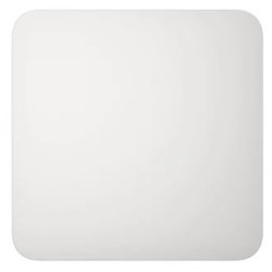 Кнопка для одноклавішного вимикача прохідного типу Ajax SoloButton 1-gang 2-way for LightSwitch, Jeweler, бездротовий, білий
