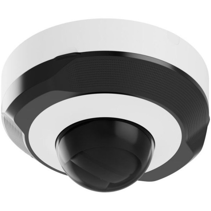 IP-Камера дротова Ajax DomeCam Mini, 5мп, 2.8мм, Poe, True WDR, IP 65, ІЧ 30м, аудіо, кут огляду 100° до 110°, міні купольна, біла