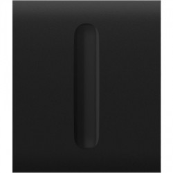 Кнопка центральна для одноклавішного вимикача димера Ajax CenterButton Dimmer 1-gang 2-way for LightSwitch, Jeweler, бездротовий, чорний