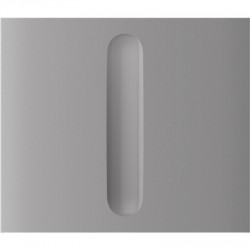 Кнопка центральна для одноклавішного вертикального вимикача димера Ajax CenterButton Dimmer Vertical 1-gang 2-way for LightSwitch, Jeweler, бездротовий, fog