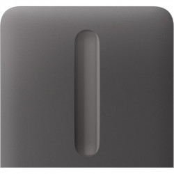 Кнопка бічна для одноклавішного вертикального вимикача димера Ajax SideButton Vertical Dimmer 1-gang 2-way for LightSwitch, Jeweler, бездротовий, grey