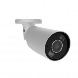 IP-Камера дротова Ajax BulletCam HL white, 5мп, 4мм, гібридне підсвічування IR 50м, білий Led 50м, Poe, True WDR, IP 65,  аудіо, кут огляду 75° до 85°, вулична, біла