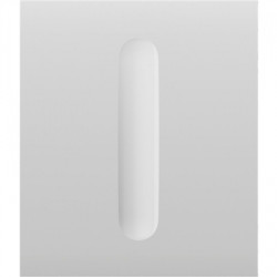Кнопка центральна для одноклавішного вимикача димера Ajax CenterButton Dimmer 1-gang 2-way for LightSwitch, Jeweler, бездротовий, білий