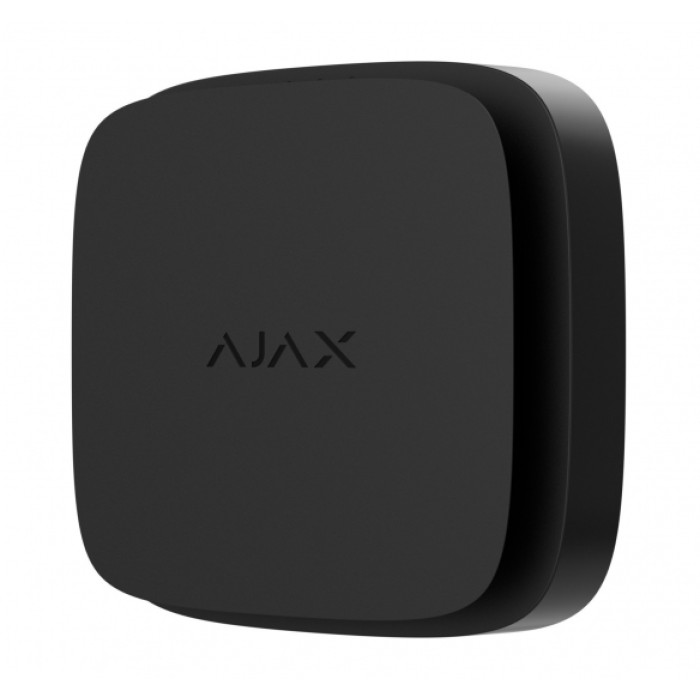 Датчик диму та температури Ajax FireProtect 2 RB Heat Smoke Jeweler, змінна батарея, бездротовий, чорний