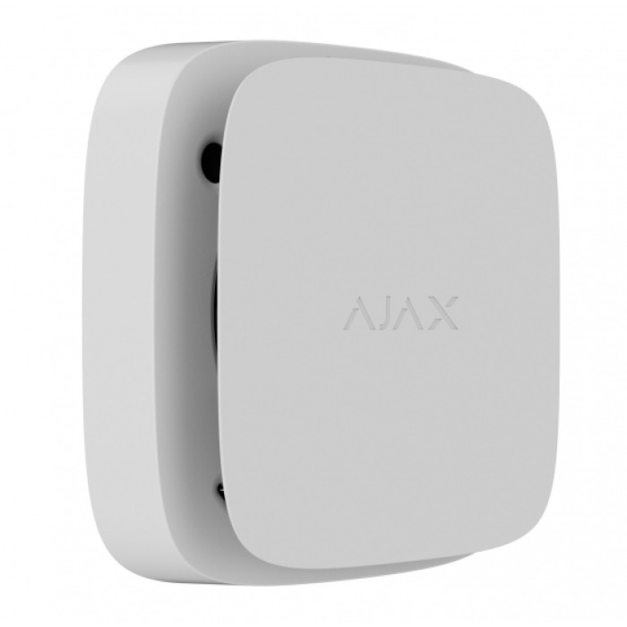 Датчик диму та температури Ajax FireProtect 2 SB Heat Smoke Jeweler, незмінна батарея, бездротовий, білий