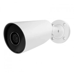 IP-Камера дротова Ajax BulletCam, 8мп, 4мм, Poe, True WDR, IP 65, ІЧ 35м, аудіо, кут огляду 75°до 85°, вулична, біла