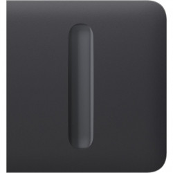 Кнопка бічна для одноклавішного вимикача димера Ajax SideButton Dimmer 1-gang 2-way for LightSwitch, Jeweler, бездротовий, graphite