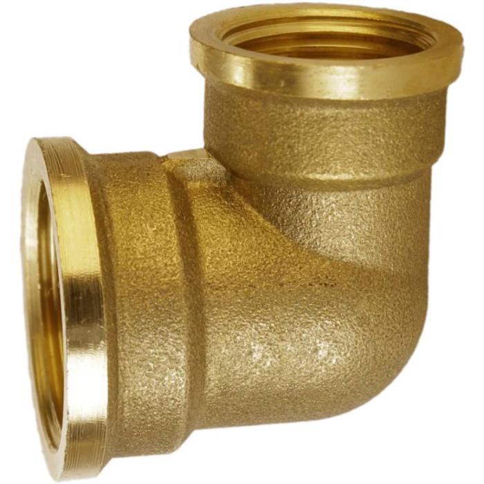 Кутник редукційний 3/4″х1/2″ВВ латунний А0112А