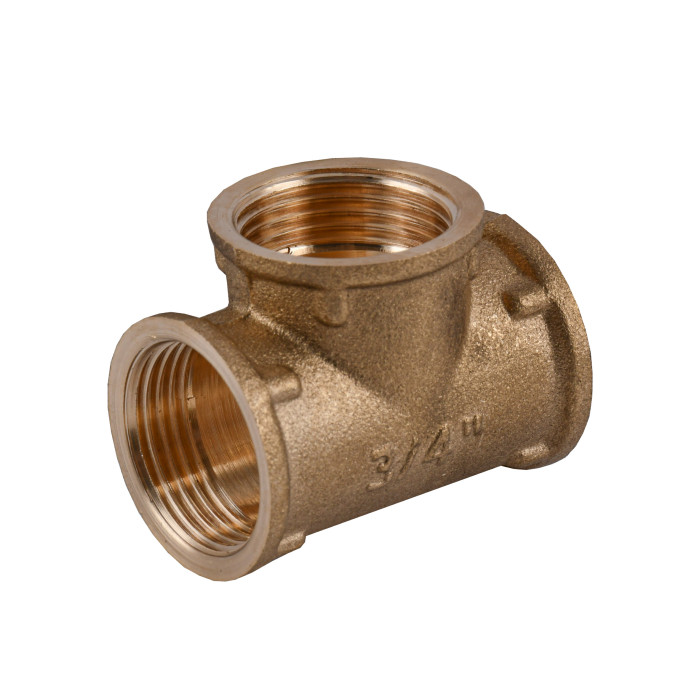 Тройник 3/4″ ВВВ латунный LT441S OPTIMUM