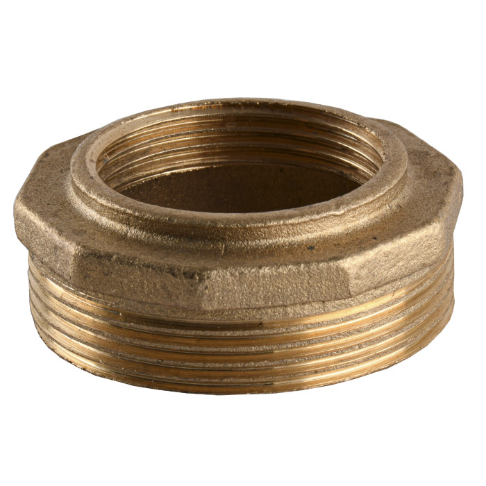 Футорка 2″х 1 1/4″ ЗВ латунная 727Б