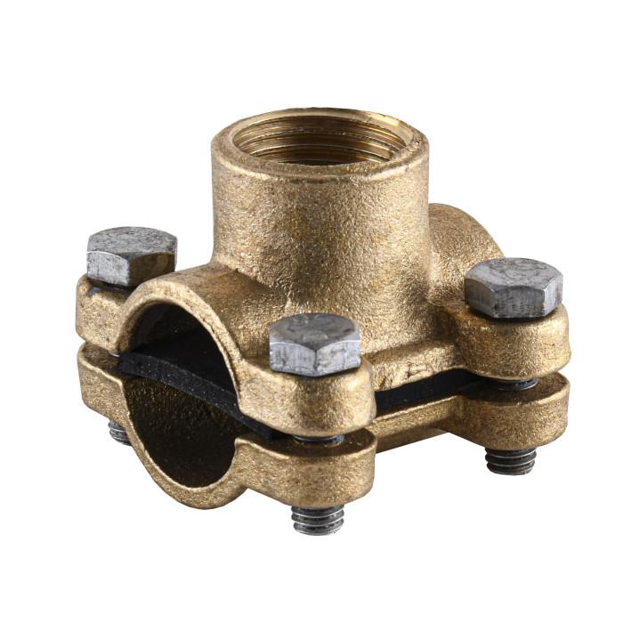 Врізання в трубу 1/2″(Ø21мм)х1/2″В латунне 3801Б