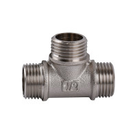 Трійник 1/2″ЗЗЗ нікельований NT332S OPTIMUM