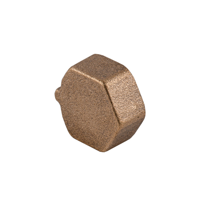 Заглушка 1/2″В латунная под пломбу LC301P OPTIMUM