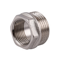 Футорка 1″х3/4″ЗВ нікельована NF543S OPTIMUM