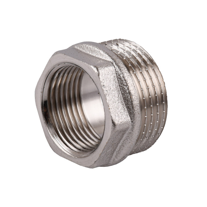 Футорка 1"х3/4" ЗВ никелированная NF543S OPTIMUM