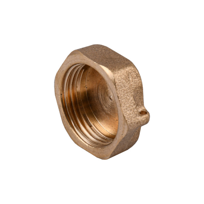 Заглушка 3/4″В латунна під пломбу LC401P OPTIMUM