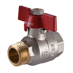 Кран шаровой прямой SOLOMON 1/2″ ЗВ КБ PN30 B1015
