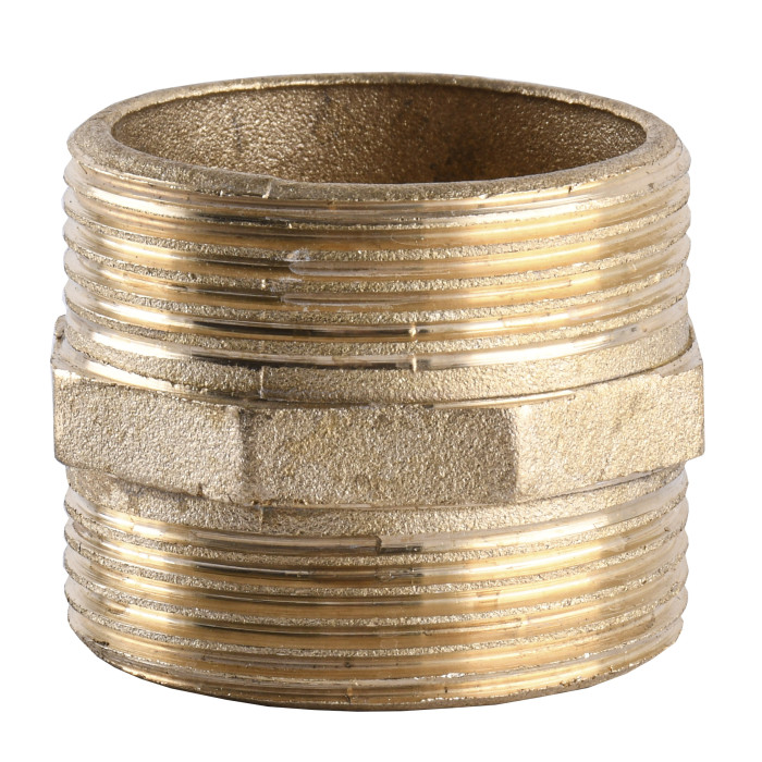 Ніпель 1 1/2″ЗЗ латунний 526-1Б