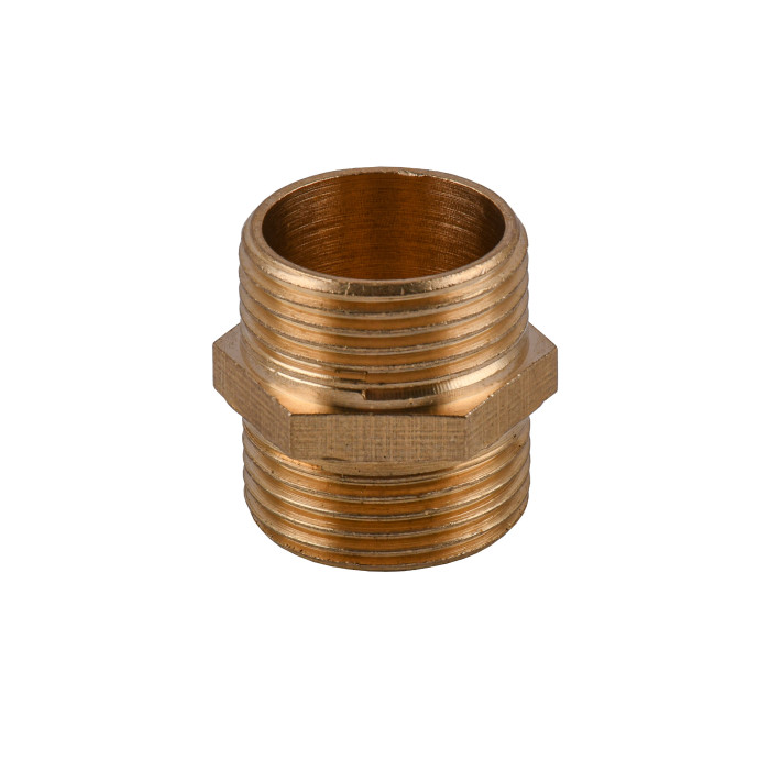 Ниппель 3/4″ ЗЗ латунный LN442S OPTIMUM