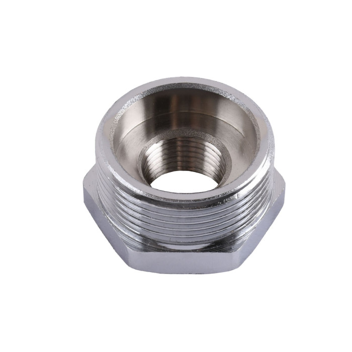 Футорка переходная SOLOMON 3/4"х 1/2" хром ЗВ 8209