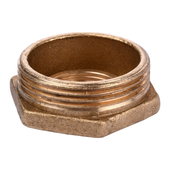Футорка 1 1/2"х 3/4" ЗВ латунная 724Б