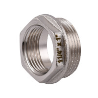 Футорка 1 1/4″х1″ЗВ нікельована NF653S OPTIMUM