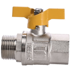 Кран шаровой прямой SELBA 1″ ЗВ ЖБ SL1508