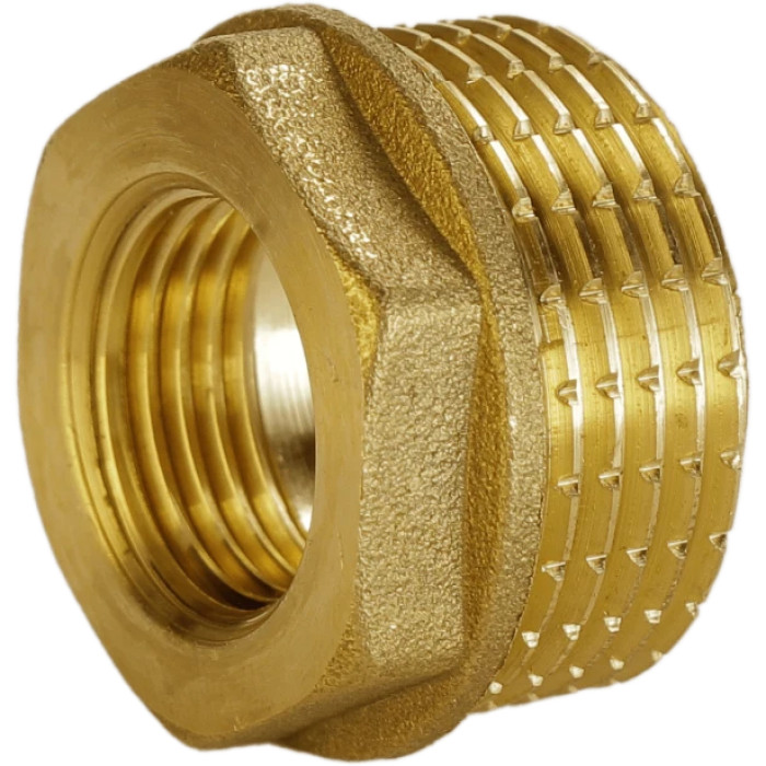 Футорка 3/4"х1/2" ЗВ латунная А0702А