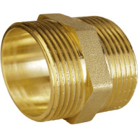 Ниппель 1 1/4″ ЗЗ латунный А0516А