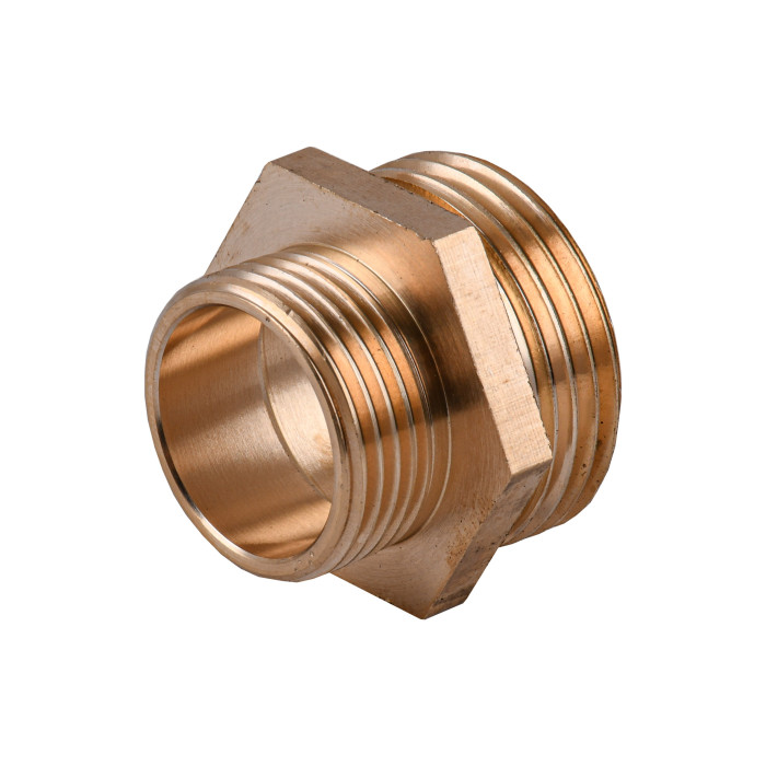 Ніпель редукційний 1″х3/4″ЗЗ латунний LN542S OPTIMUM