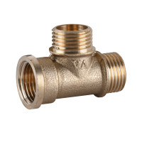 Трійник 1/2″ВЗЗ латунний А0204А