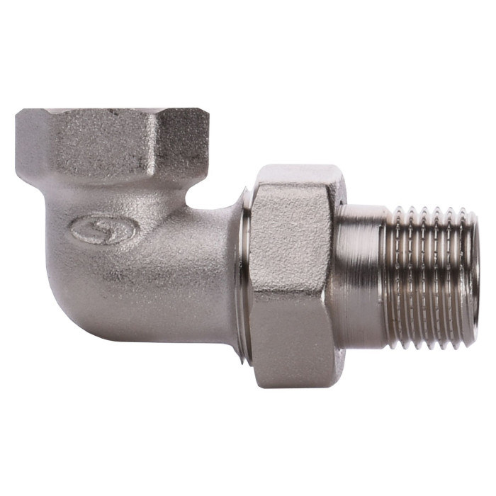 Угонной американка угловой SOLOMON 1/2″ НИКЕЛЬ 1600