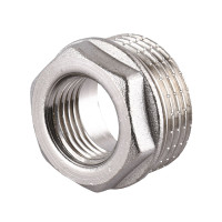 Футорка 1″х1/2″ЗВ нікельована А0704-1А(нк)